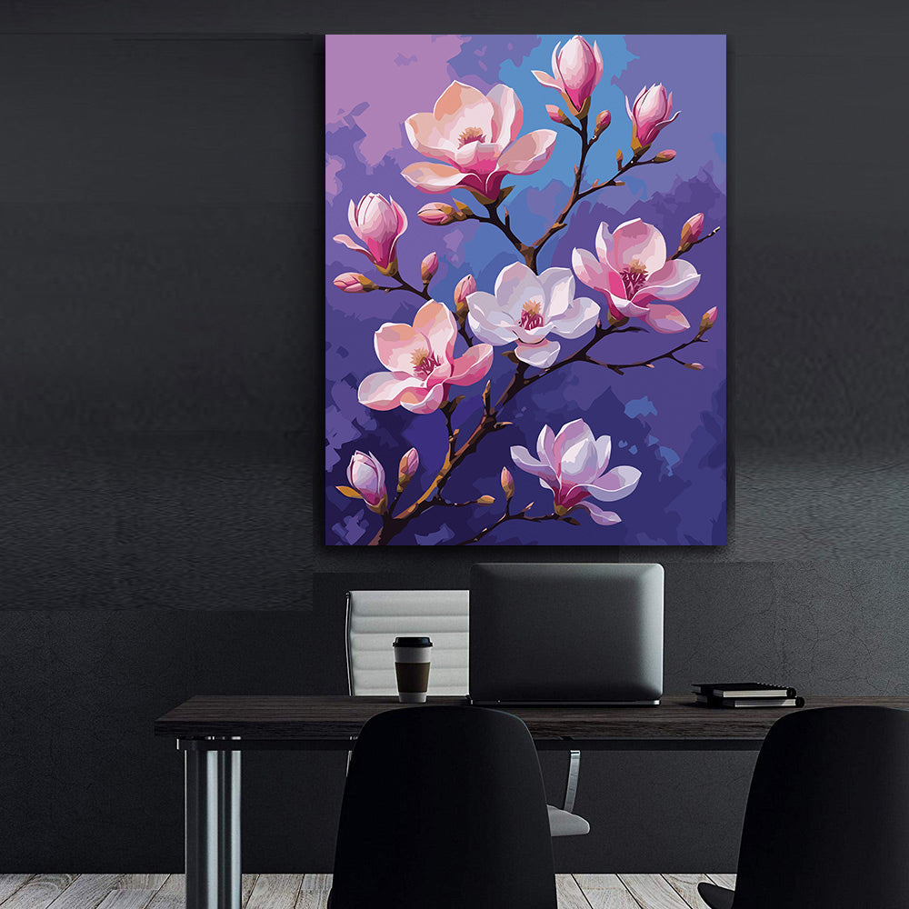 Pictura pe Numere – Simfonia magnoliilor 7215