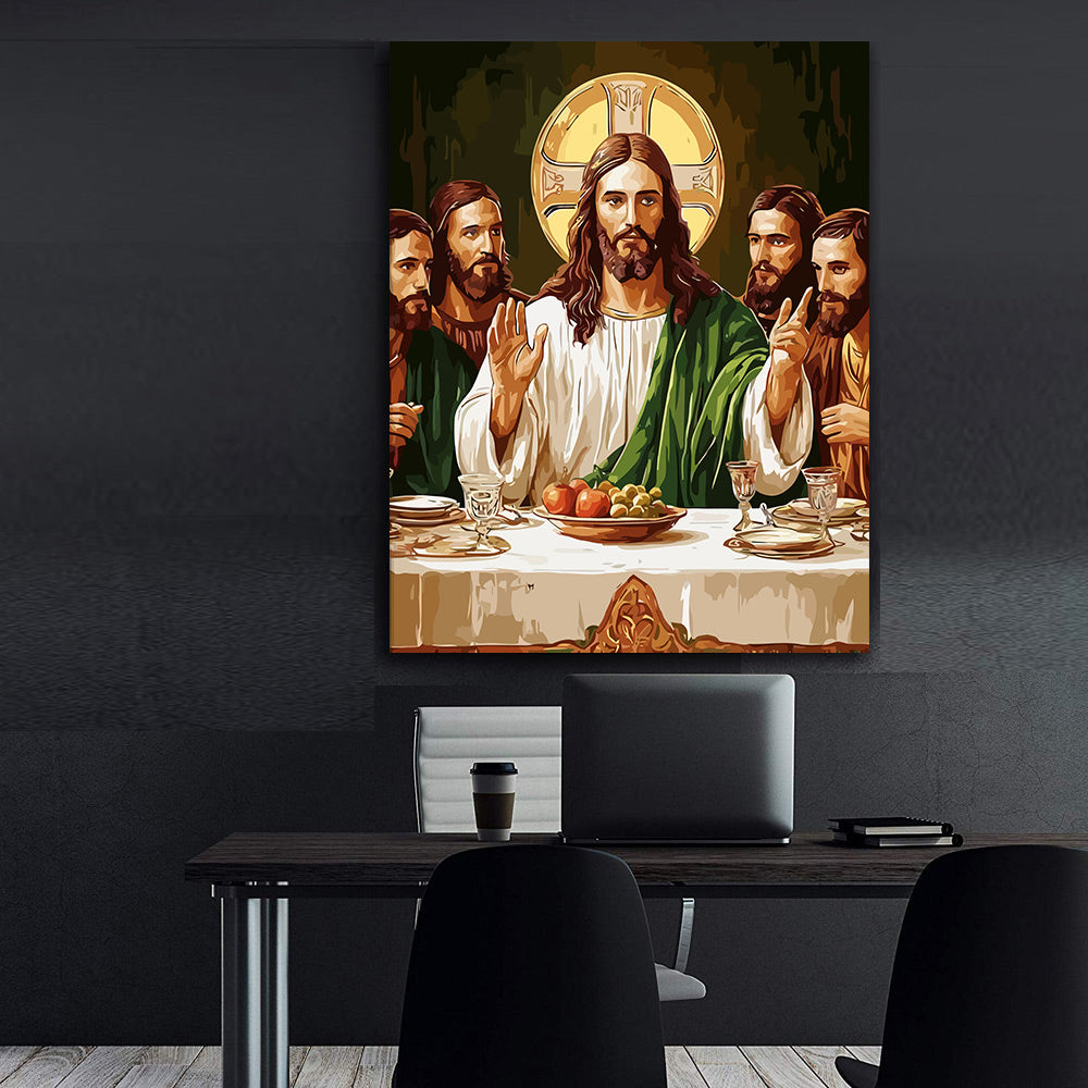 Set Pictură pe numere – Cina Domnului 6263