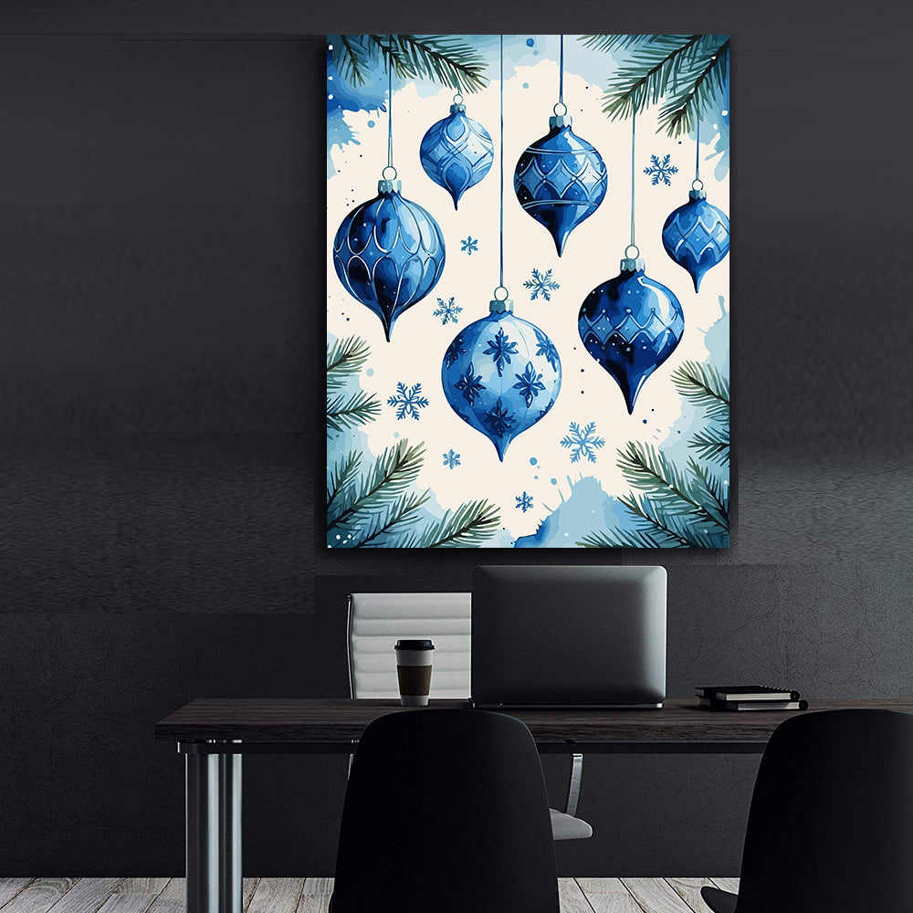 Set Pictură pe numere – Jucării De Crăciun 6213