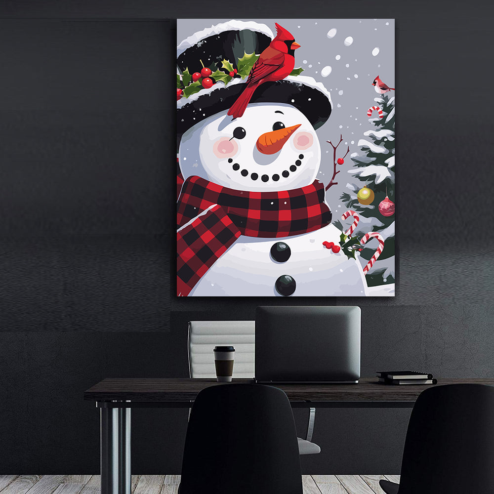 Set Pictură pe numere – Om De Zăpadă 6181