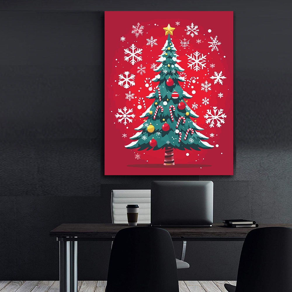 Set Pictură pe numere – Brad De Crăciun 6164