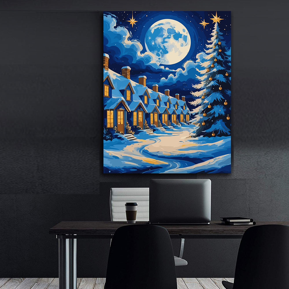 Set Pictură pe numere – Magia Iernii 6144