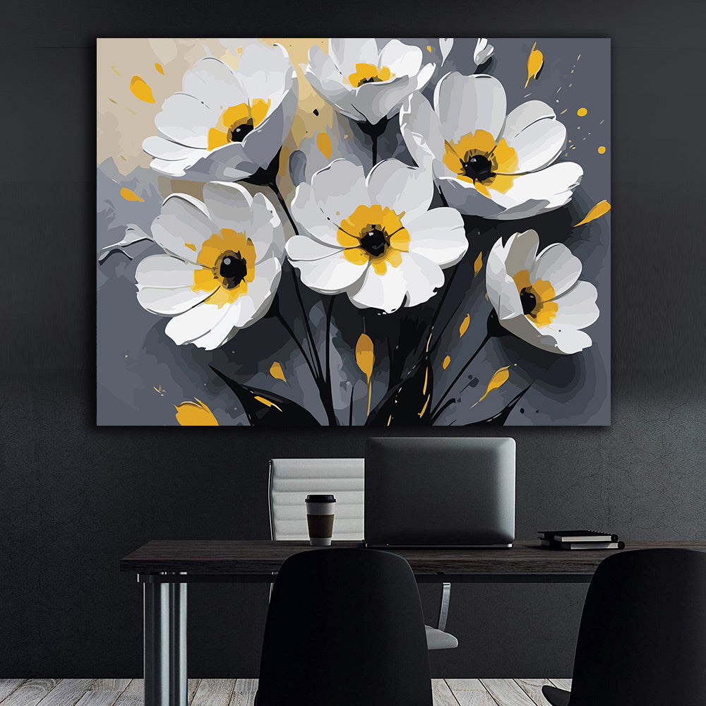 Pictura pe Numere – Eclat de alb 7116