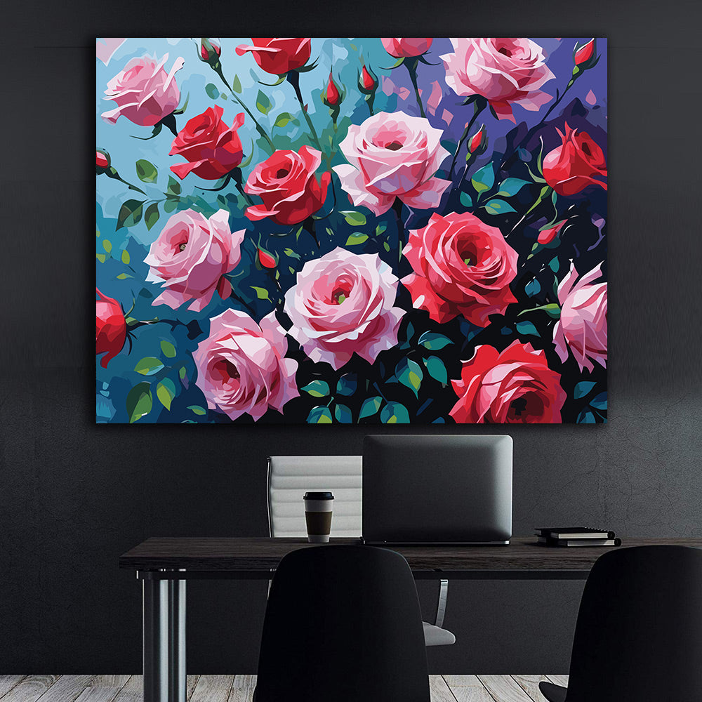 Pictura pe Numere – Seductie in roz 6955
