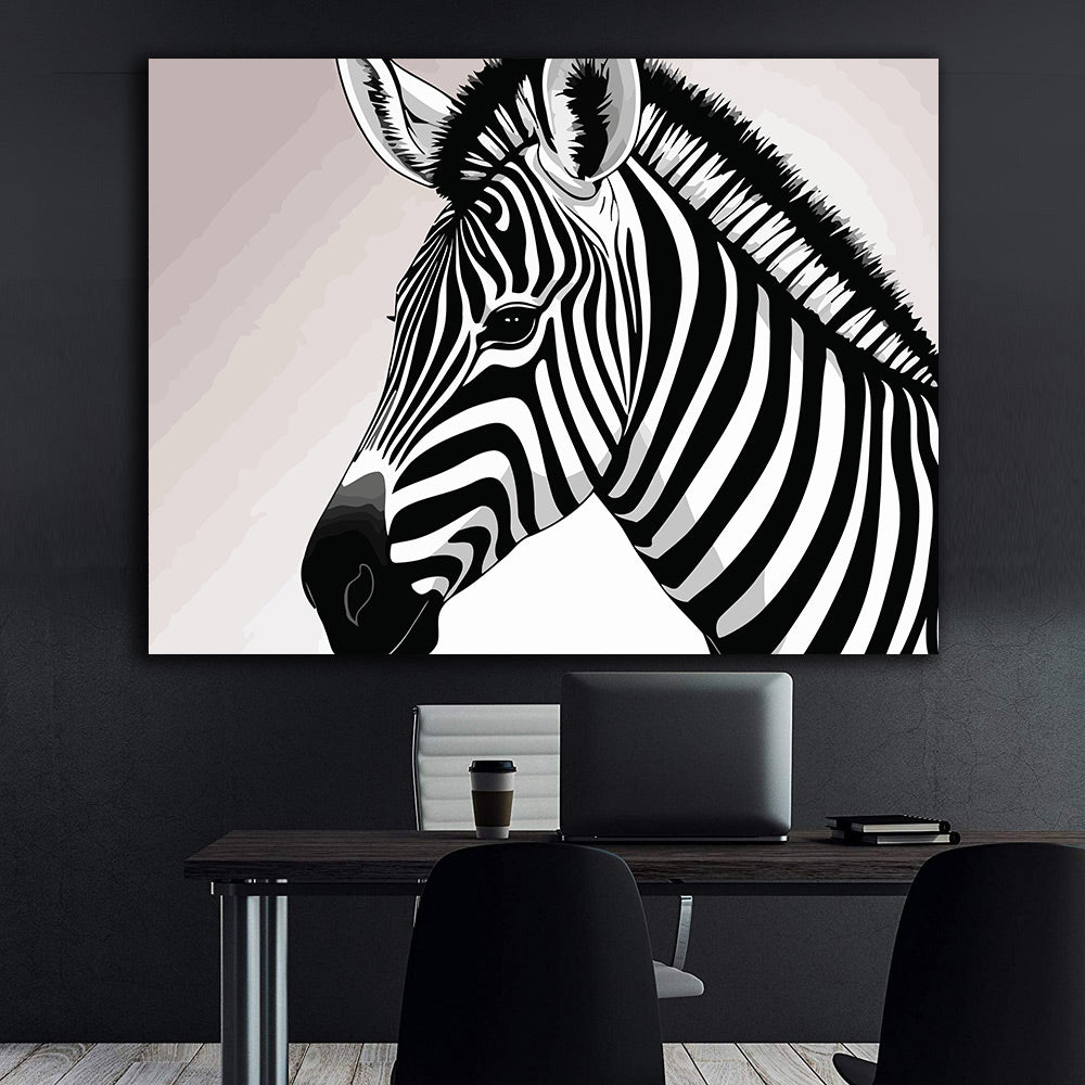 Pictura pe Numere – Contrast monocrom 7447