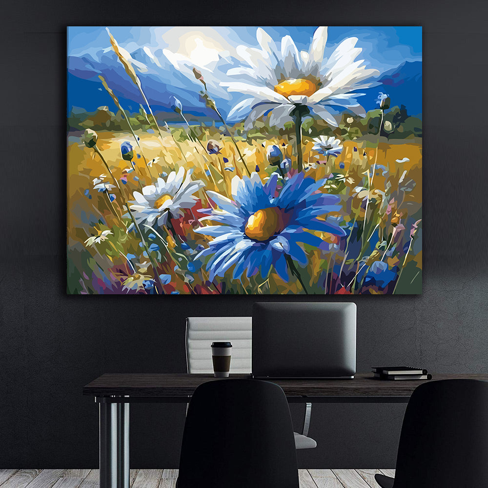Pictura pe Numere – Peisaj cu musetei 6530