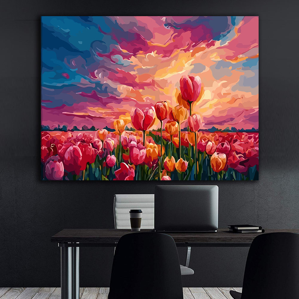 Pictura pe Numere – Dansul Florilor 6666