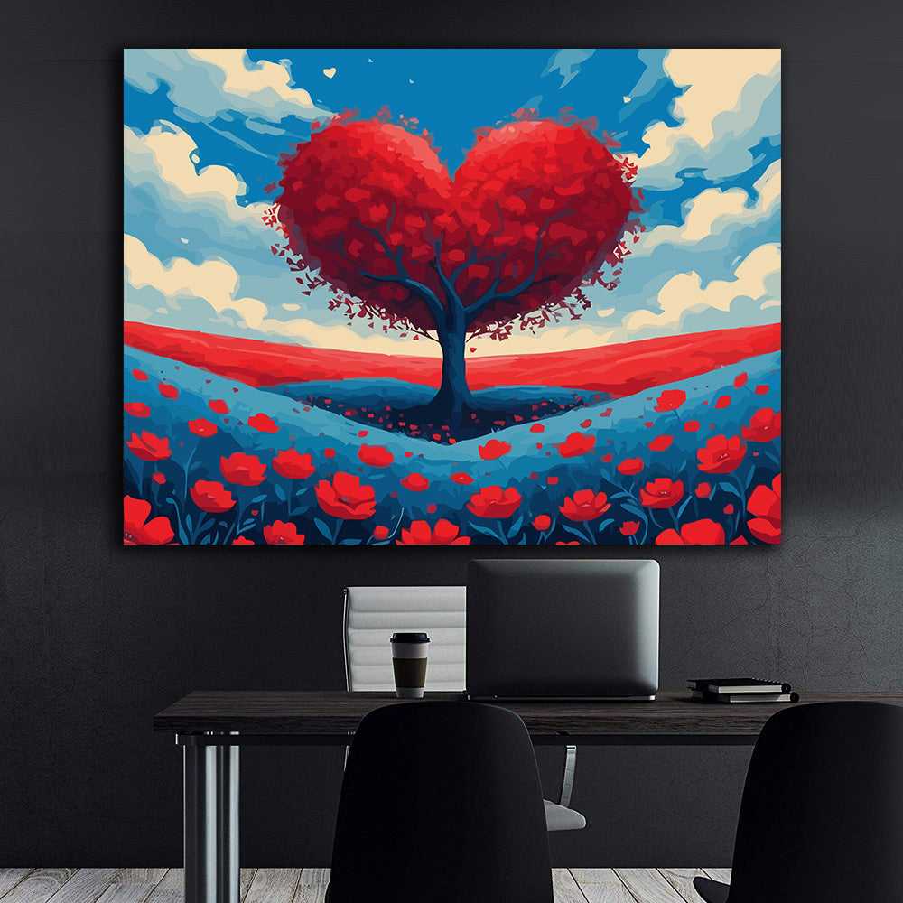 Set Pictură pe numere – Copacul Iubirii 6451