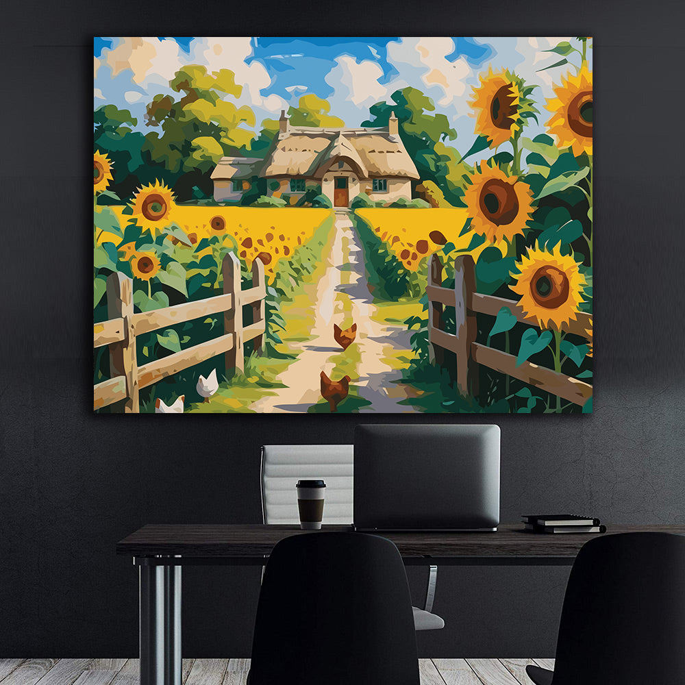 Pictura pe Numere – Oglinda soarelui 6927