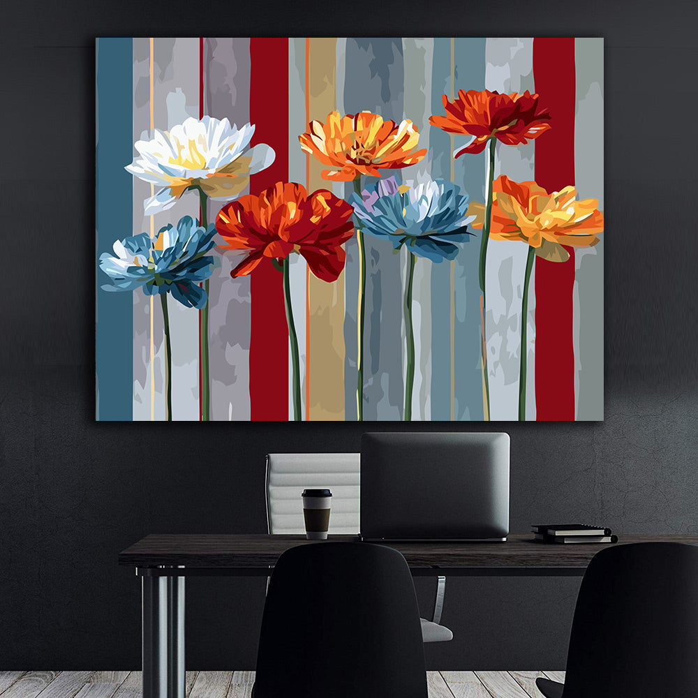 Pictura pe Numere – Ritm de Hibiscus 6650