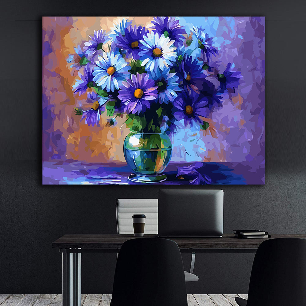 Pictura pe Numere – Lumina dintre Petale 6658