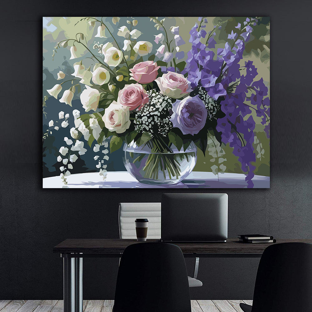 Pictura pe Numere – Gratie si pastel 7110
