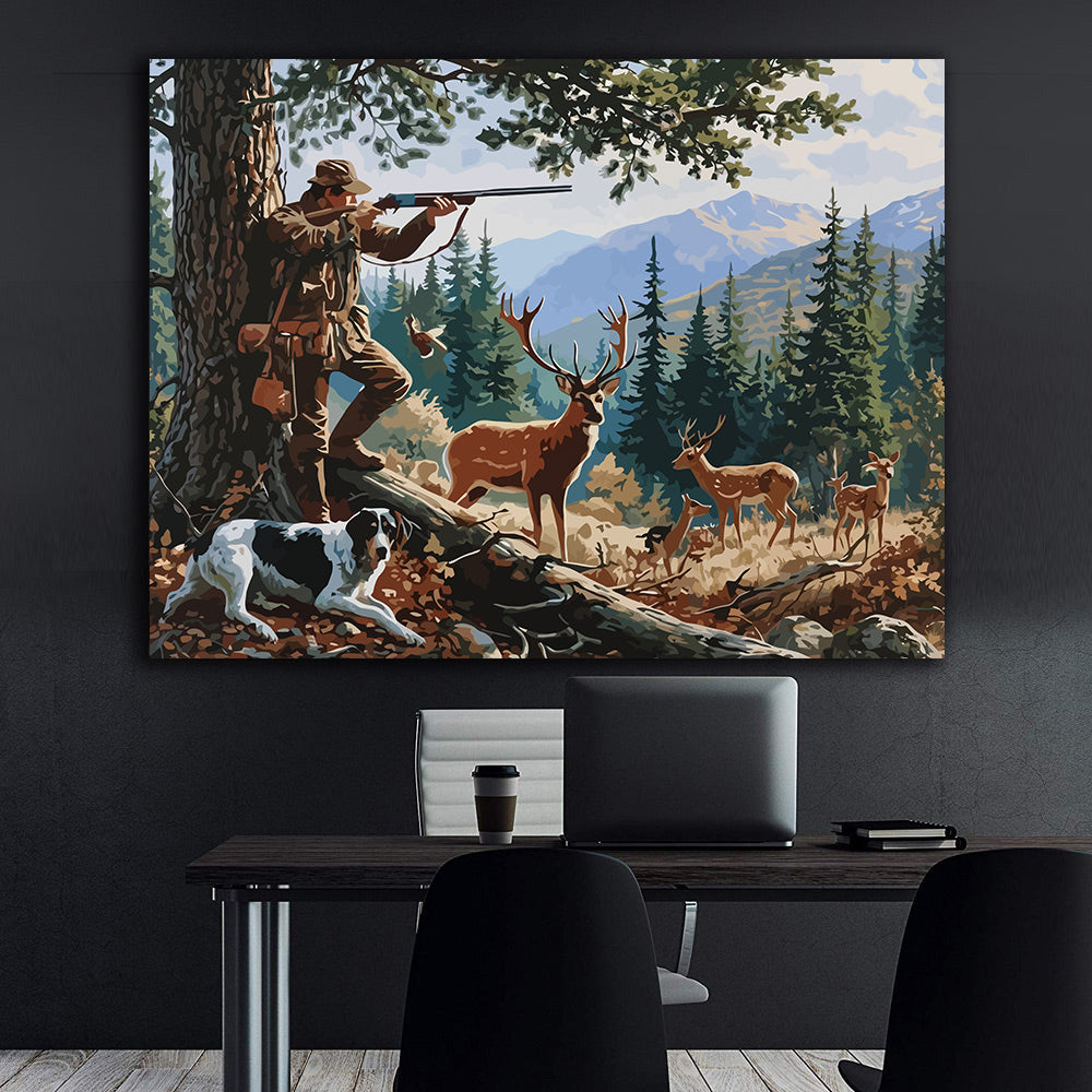 Pictura pe Numere – Pulsul padurii 6830