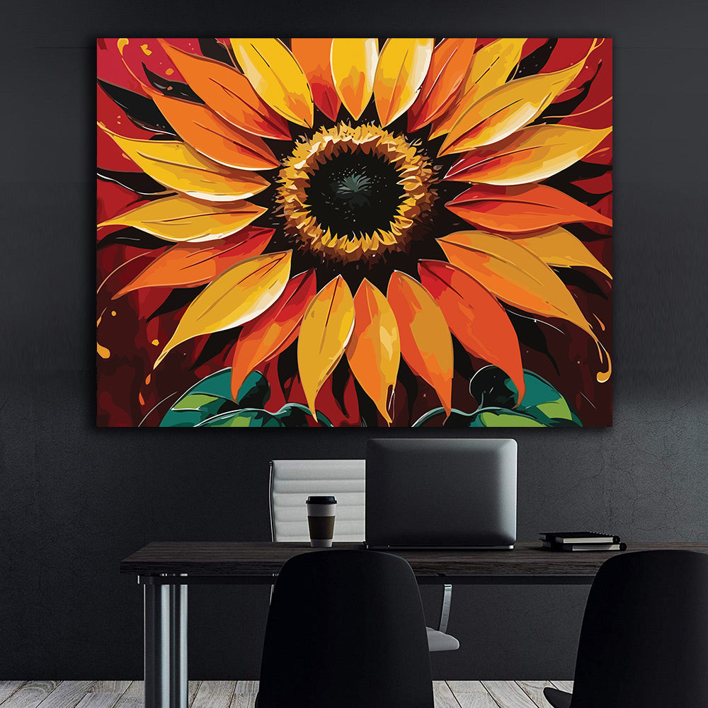 Pictura pe Numere – Explozie de soare 7010