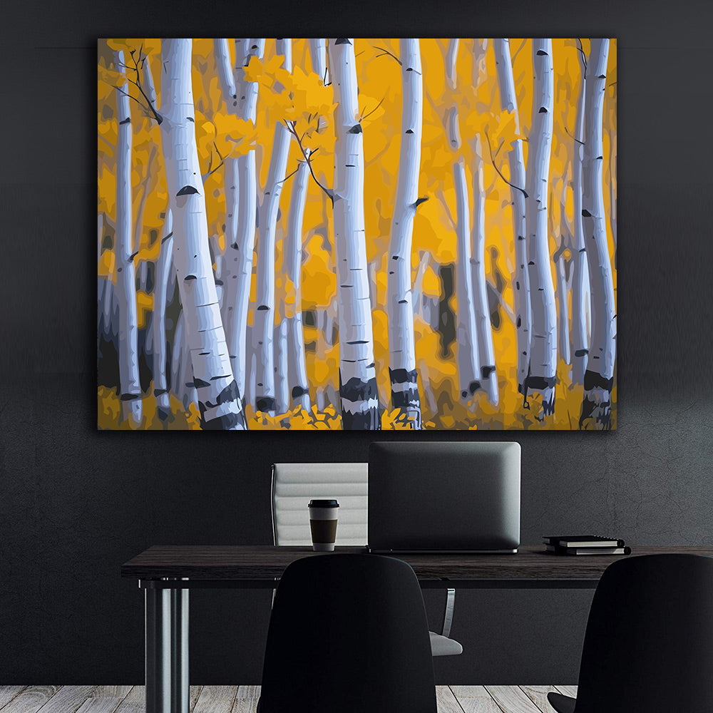 Set Pictură pe numere – Pădure Peisaj 6088