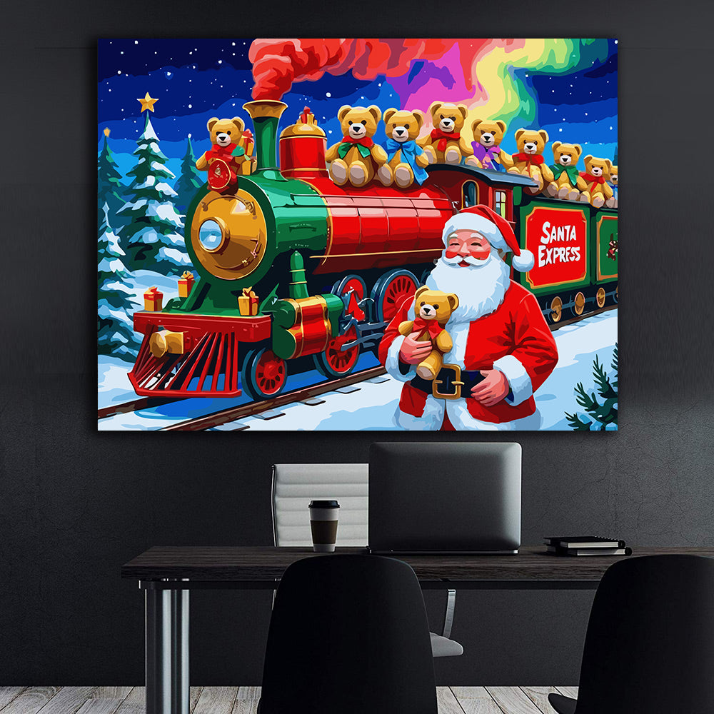 Set Pictură pe numere – Santa Express 6150