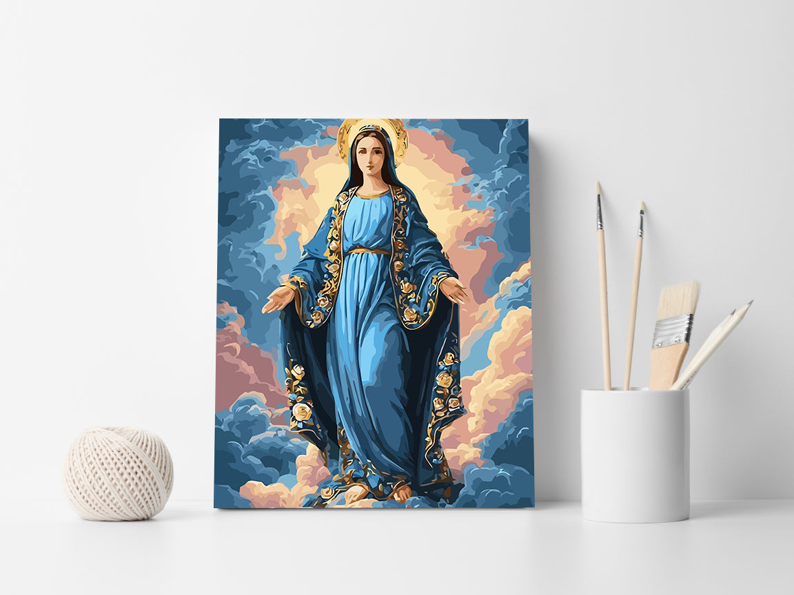 Set Pictură pe numere – Adormirea Măicii Domnului 6254