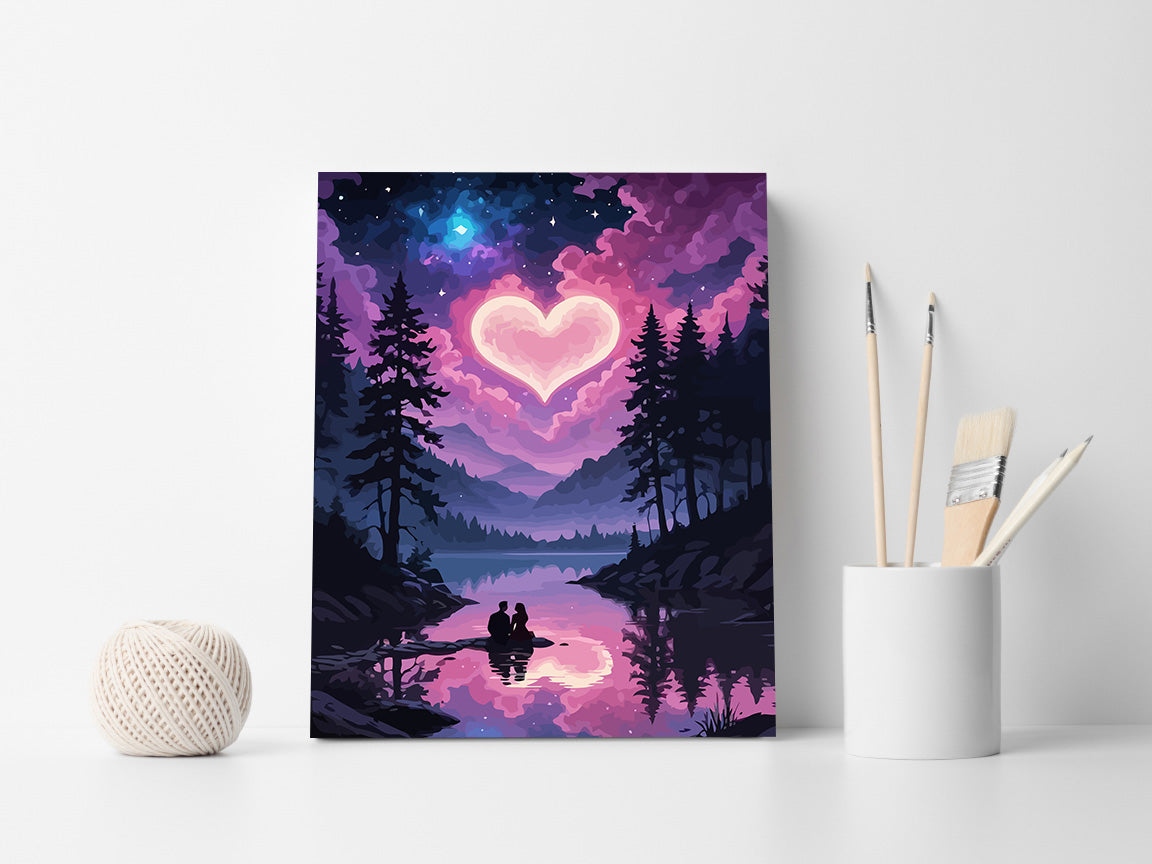 Set Pictură pe numere – Iubirea Eternă 6428