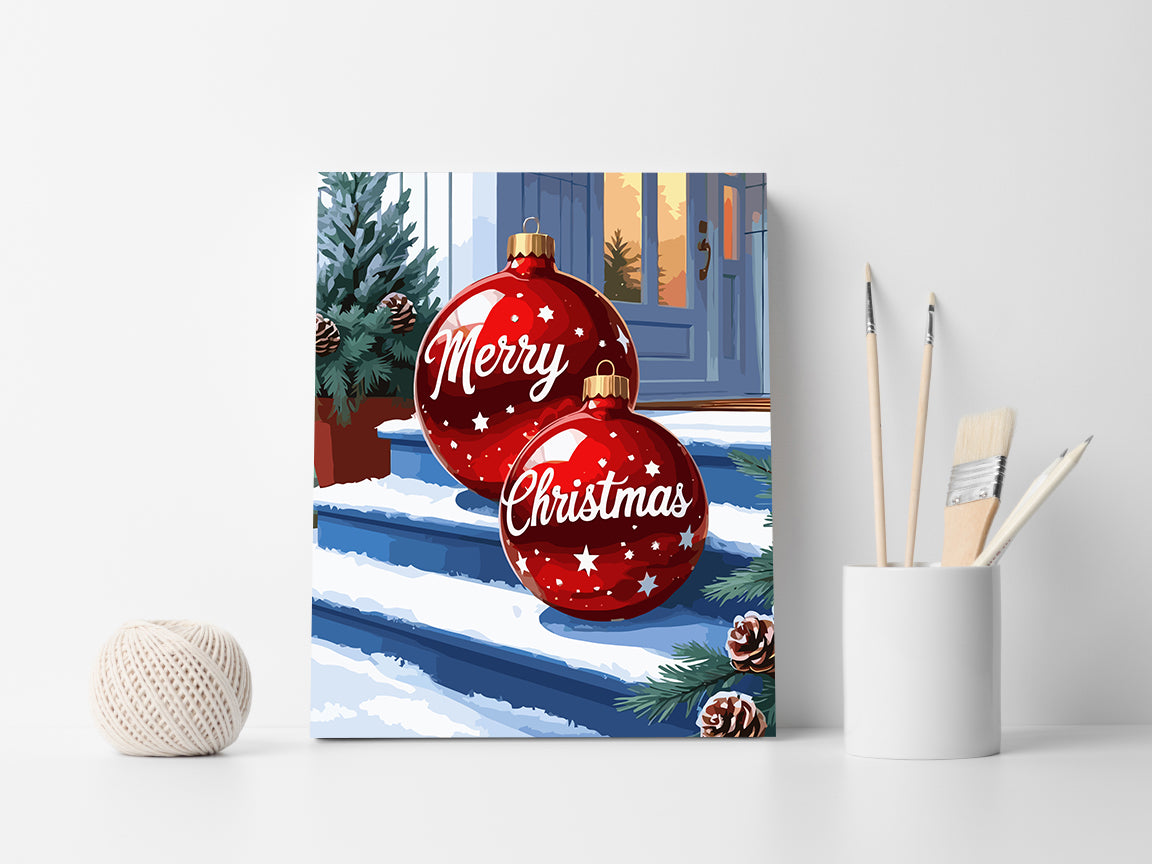 Set Pictură pe numere – Merry Christmas 6228