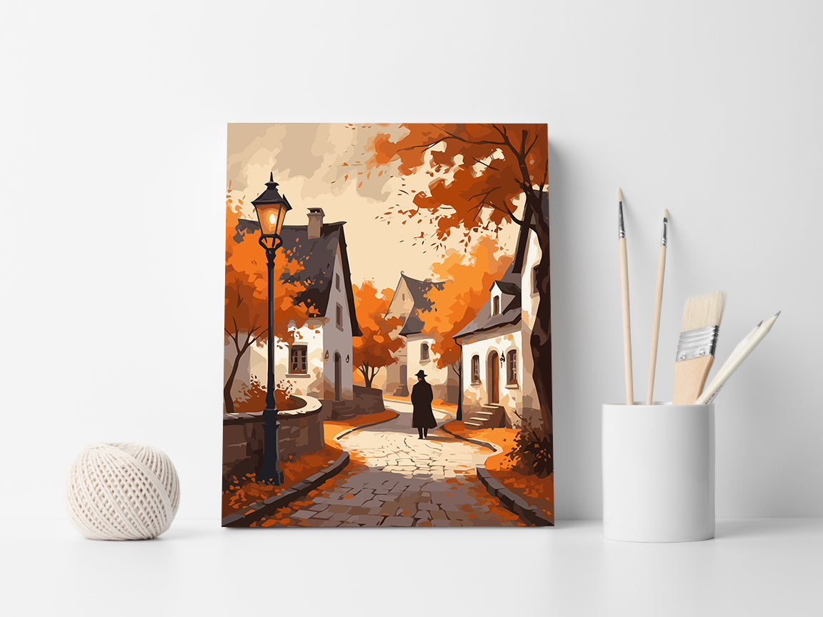 Set Pictură pe numere – Toamna în Oraș 6067