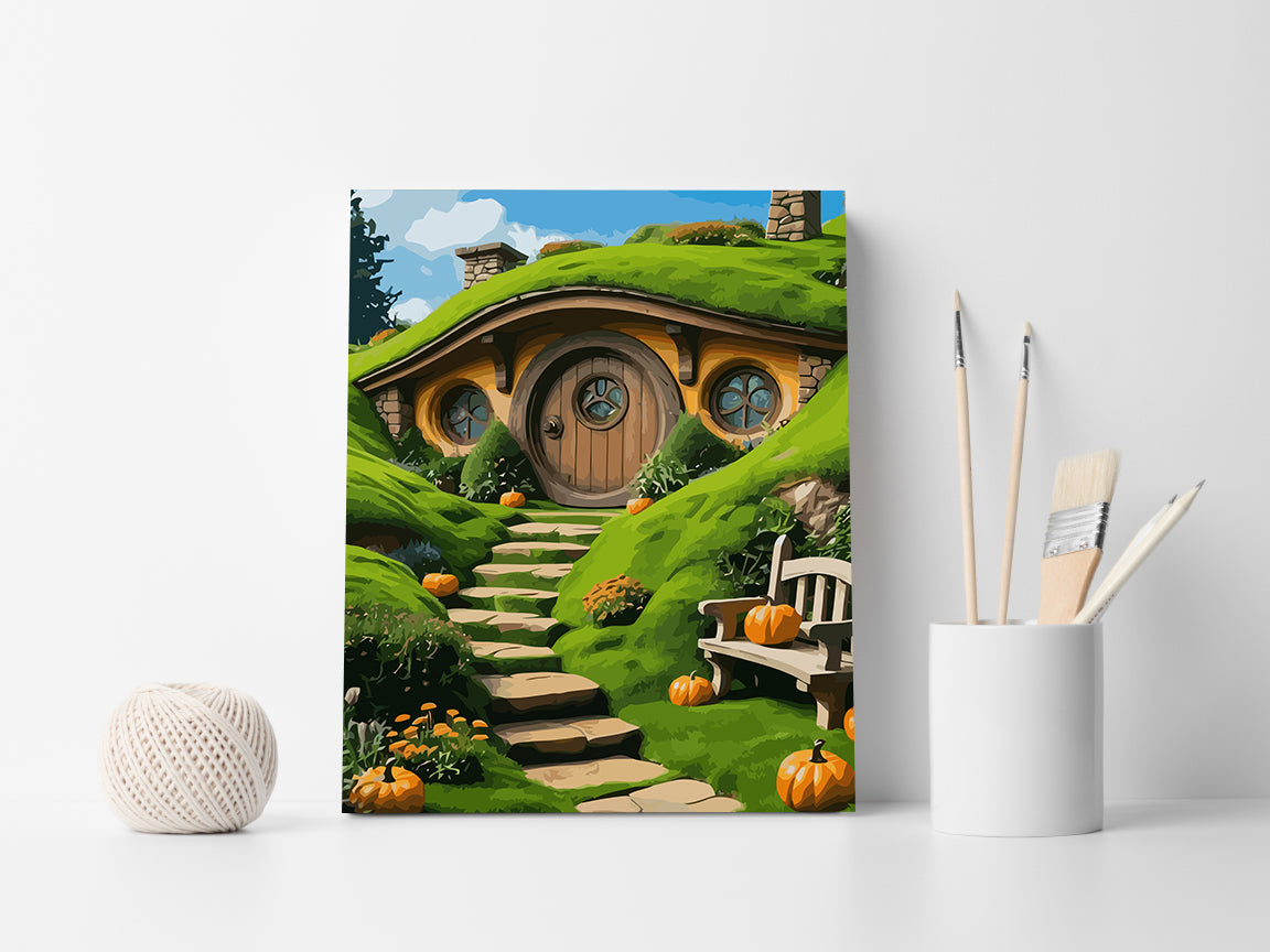 Set Pictură pe numere – Căsuță în Pădure 6103