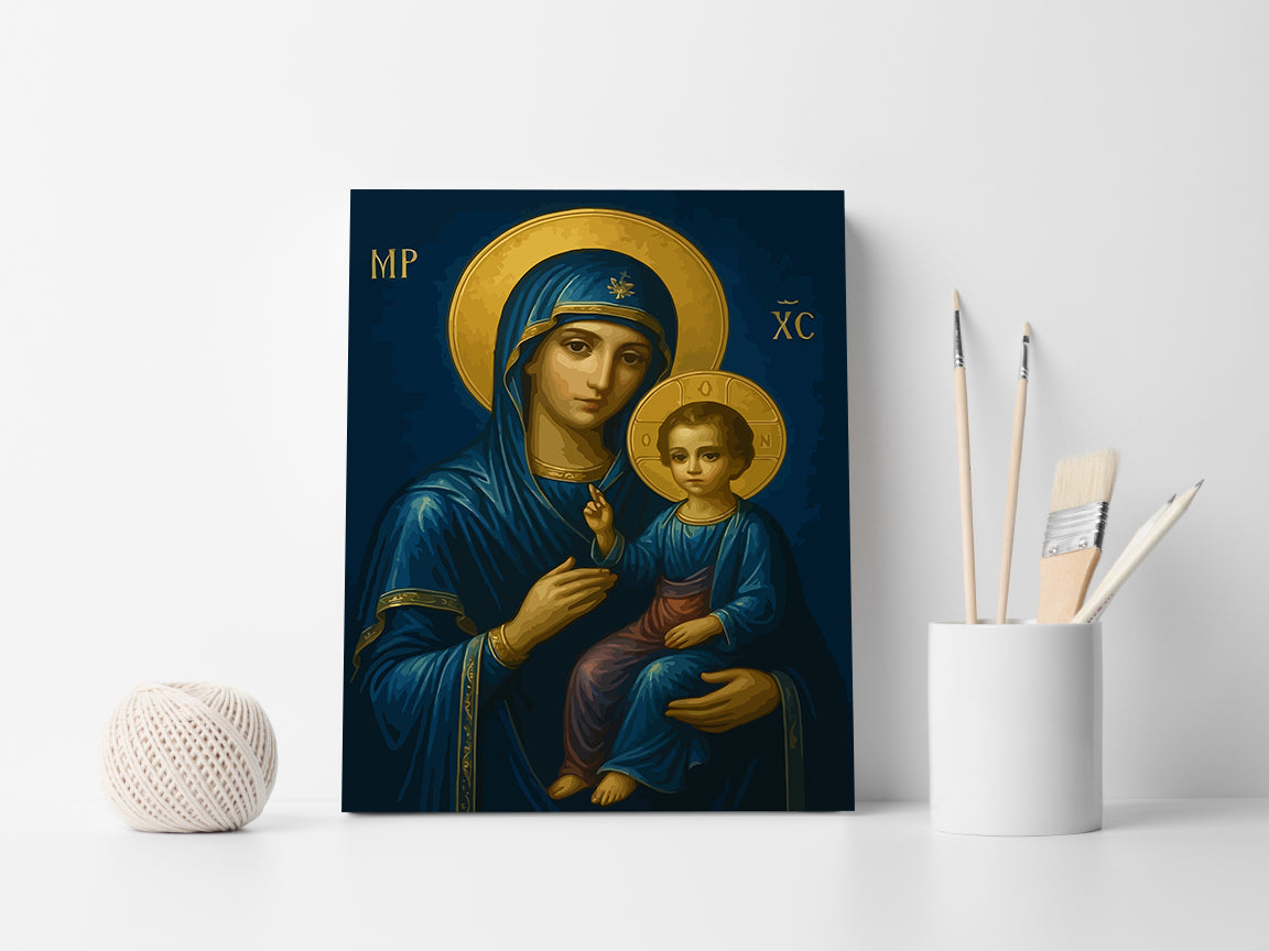 Set Pictură pe numere – Maica Domnului 6051
