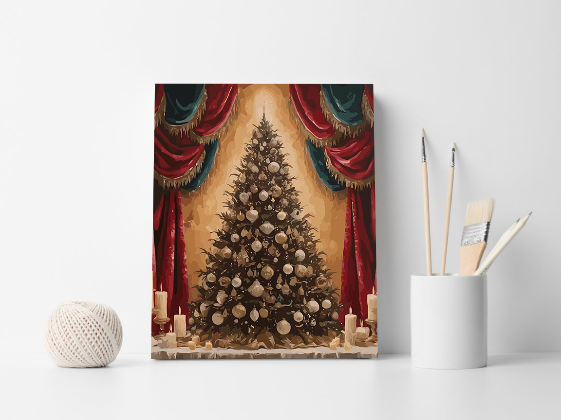 Set Pictură pe numere – Brad De Crăciun 6146