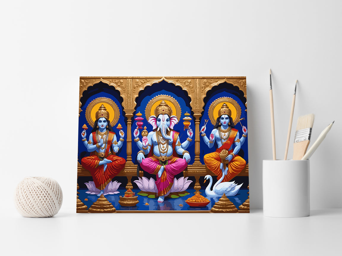 Set Pictură pe numere – Prosperitate Înțelepciune Și Cunoaștere 6333