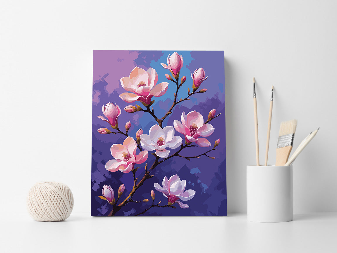 Pictura pe Numere – Simfonia magnoliilor 7215