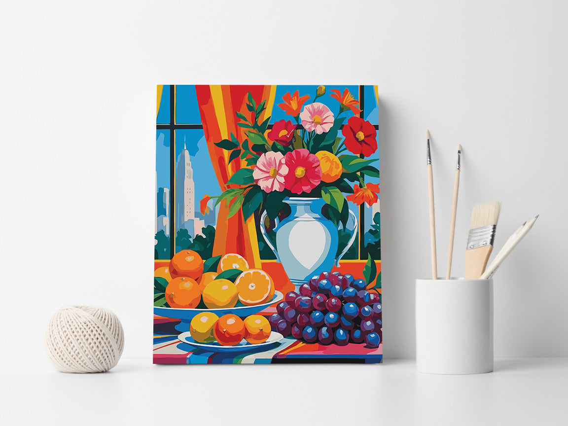 Pictura pe Numere – Zambet de fereastra 6973