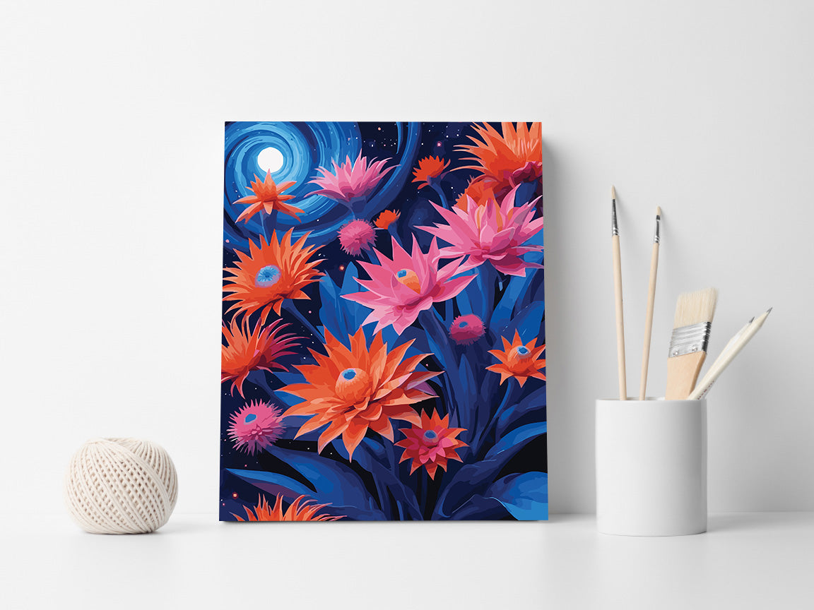 Pictura pe Numere – Gradina stelara 7041