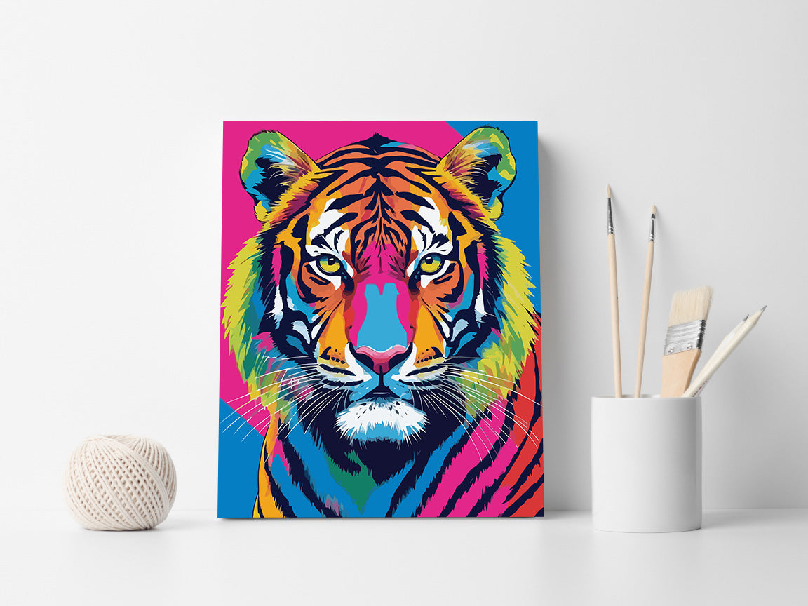 Pictura pe Numere – Privirea de neon 7458