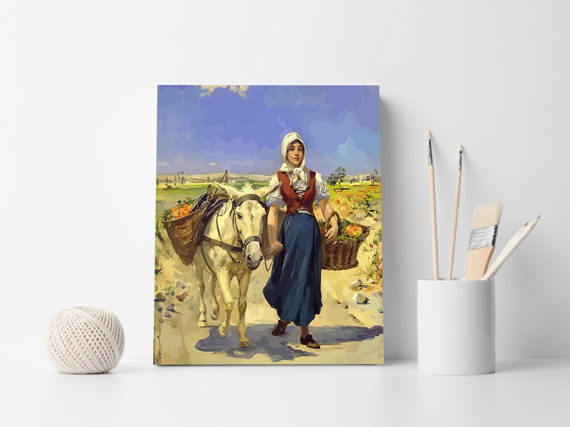 Set Pictură pe numere - Ocupație la Țară