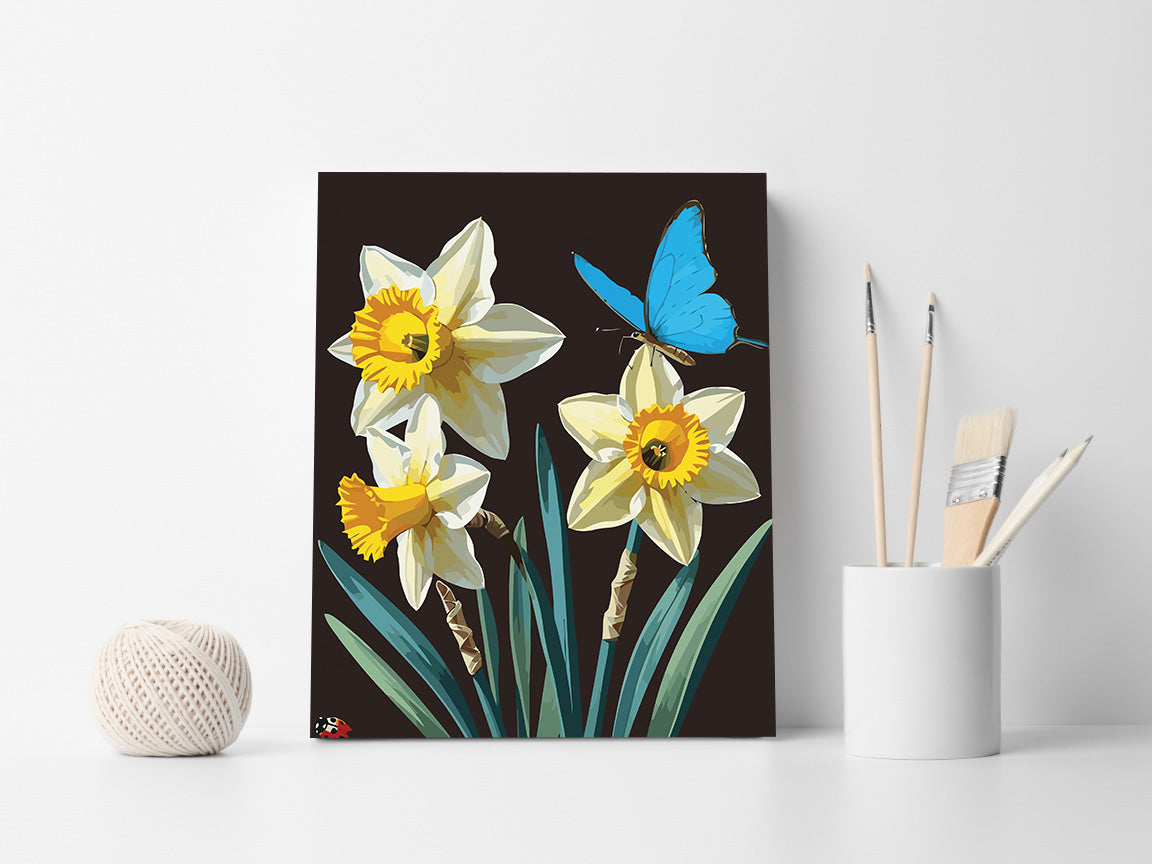 Pictura pe Numere – Popasul fluturelui 7141