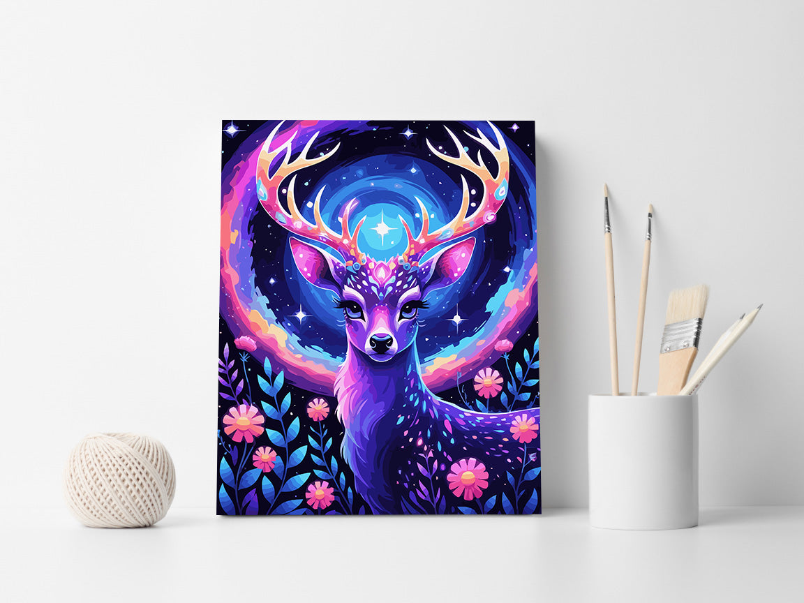 Pictura pe Numere – Cerbul cosmic 7373