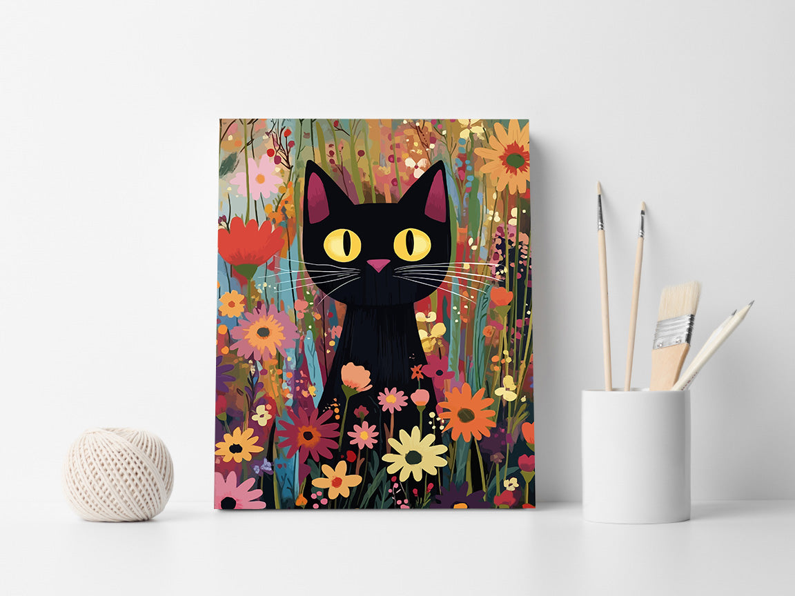 Pictura pe Numere – Silueta de catifea 7323