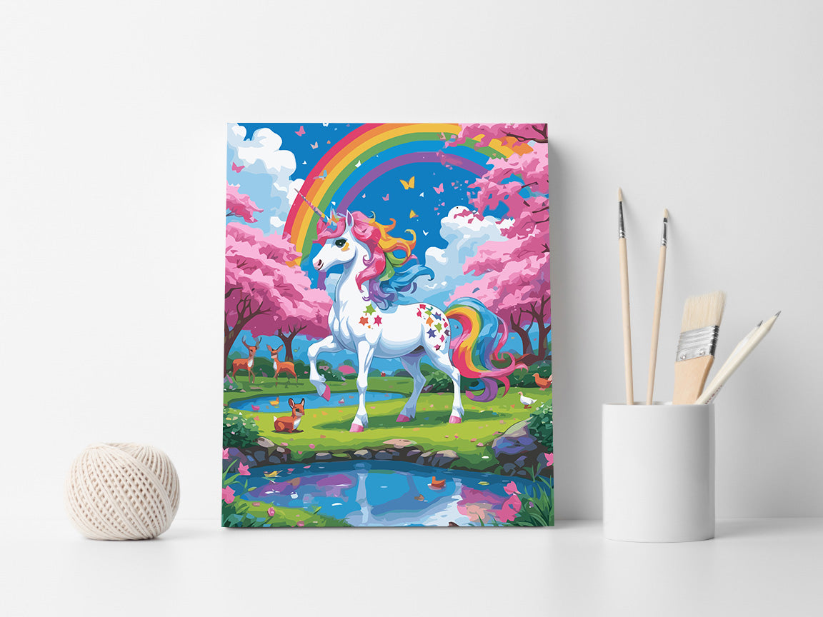 Pictura pe Numere – Magia inorogului 7379
