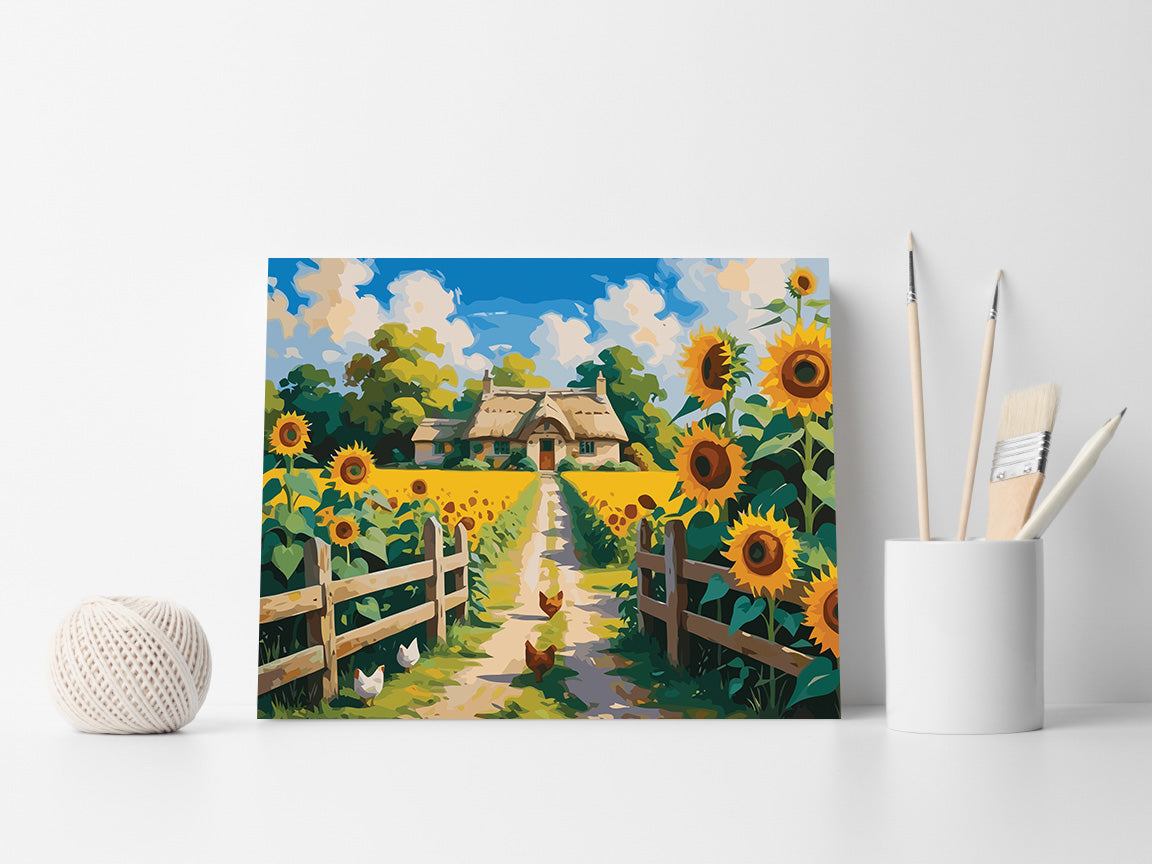 Pictura pe Numere – Oglinda soarelui 6927