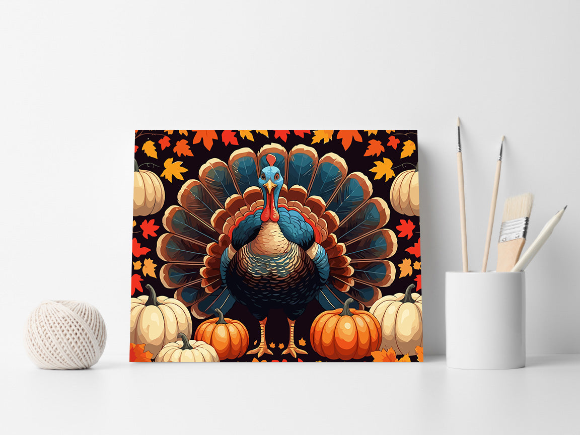 Pictura pe Numere – Decorul cu bostani 7431