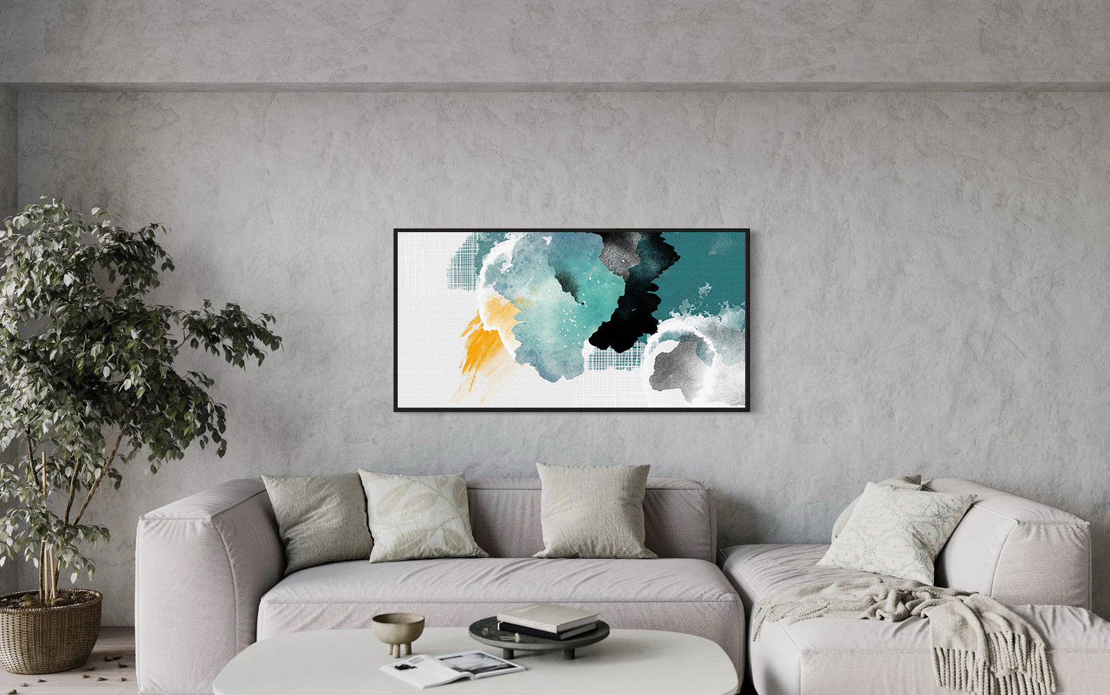 Peinture sur toile – Art moderne abstrait