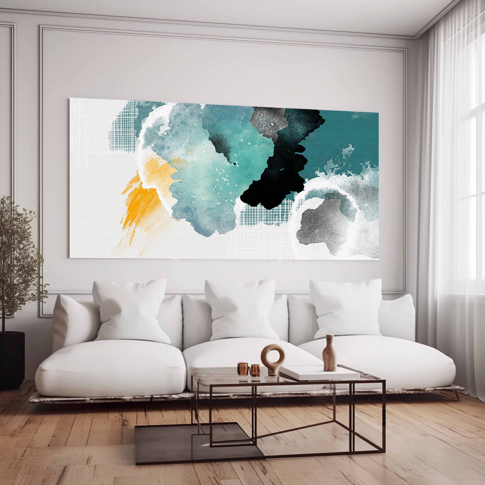 Peinture sur toile – Art moderne abstrait