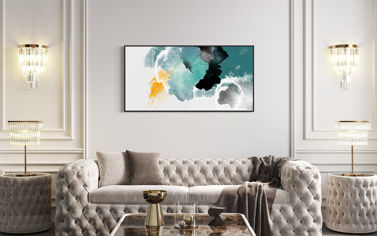 Peinture sur toile – Art moderne abstrait