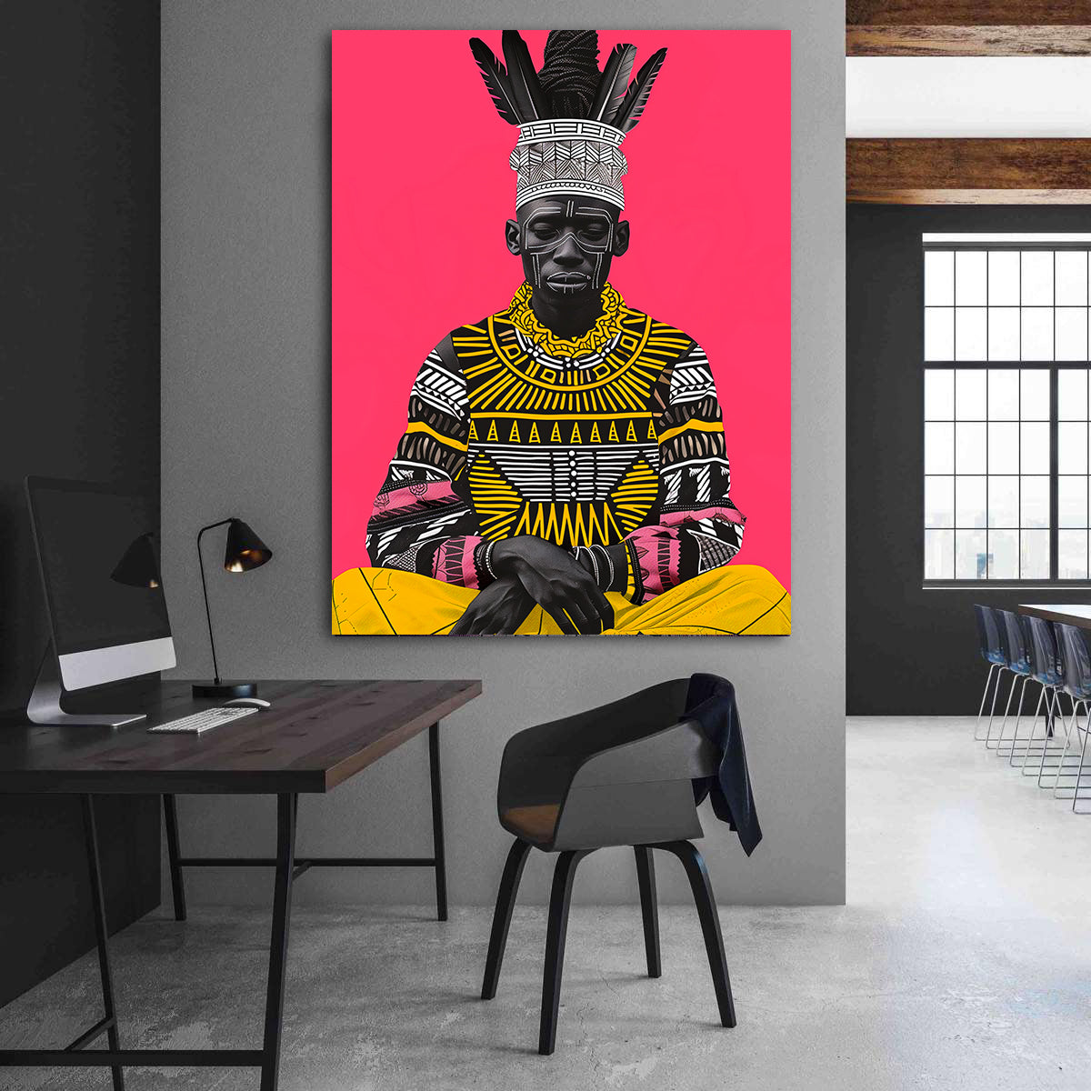 Tablou Canvas - African Art