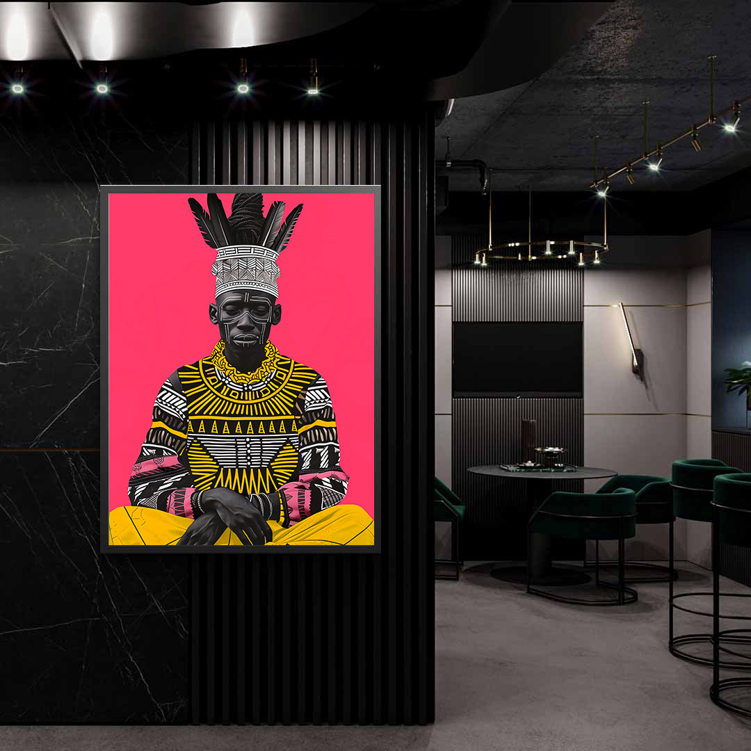 Tablou Canvas - African Art