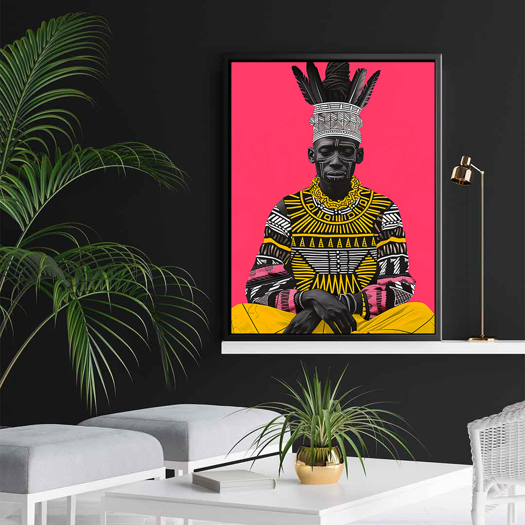 Tablou Canvas - African Art