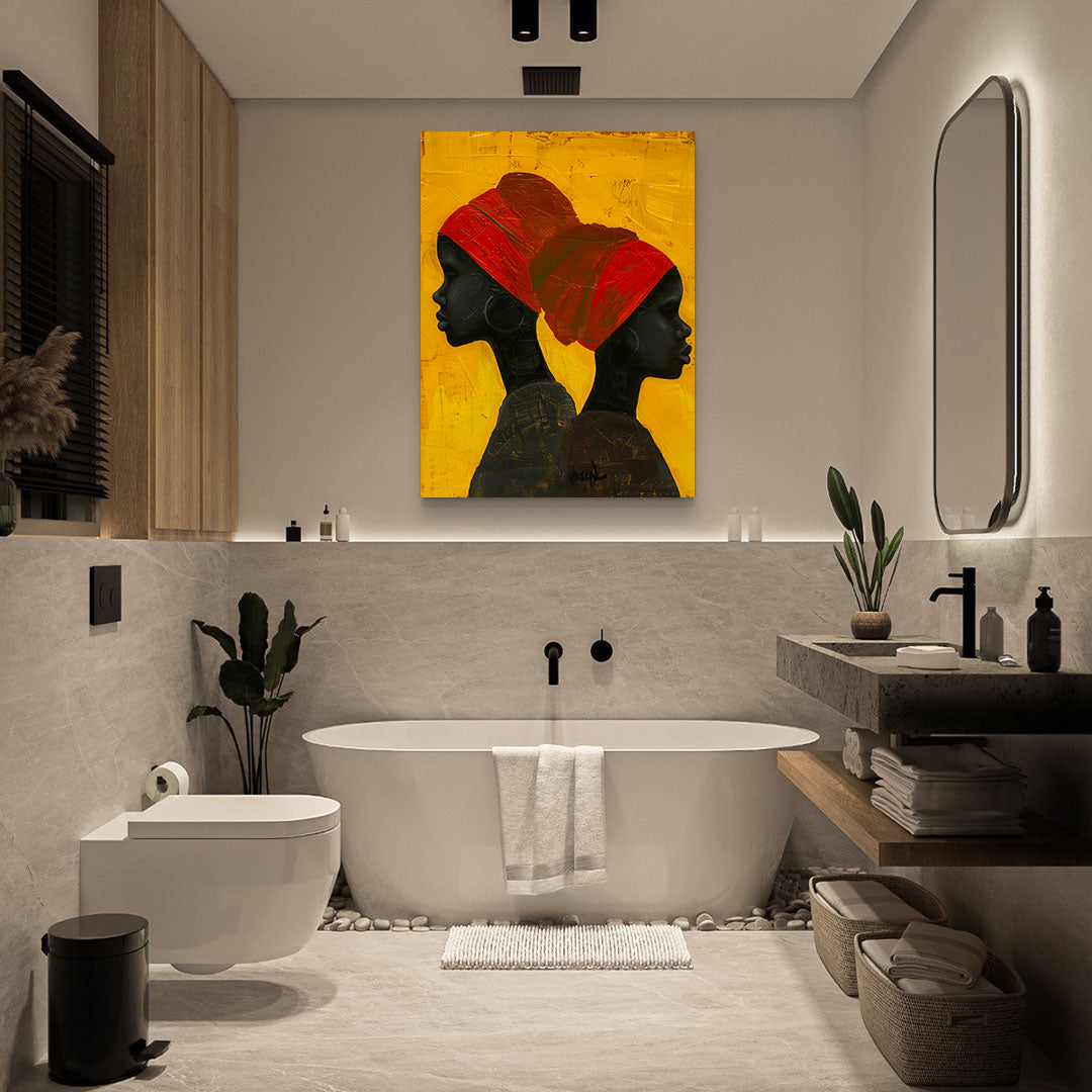 Tablou Canvas - Portret Femei Africane