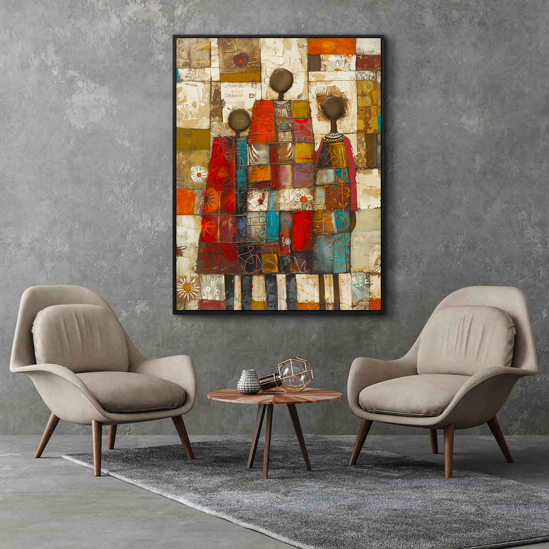 Tablou Canvas - African Art