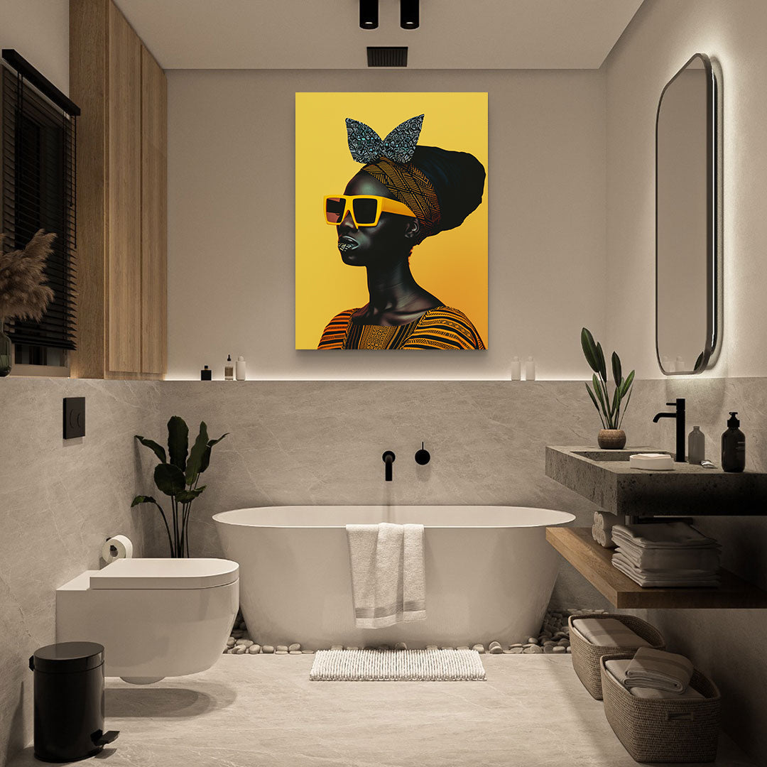 Tablou Canvas - Portret Femeie Africană