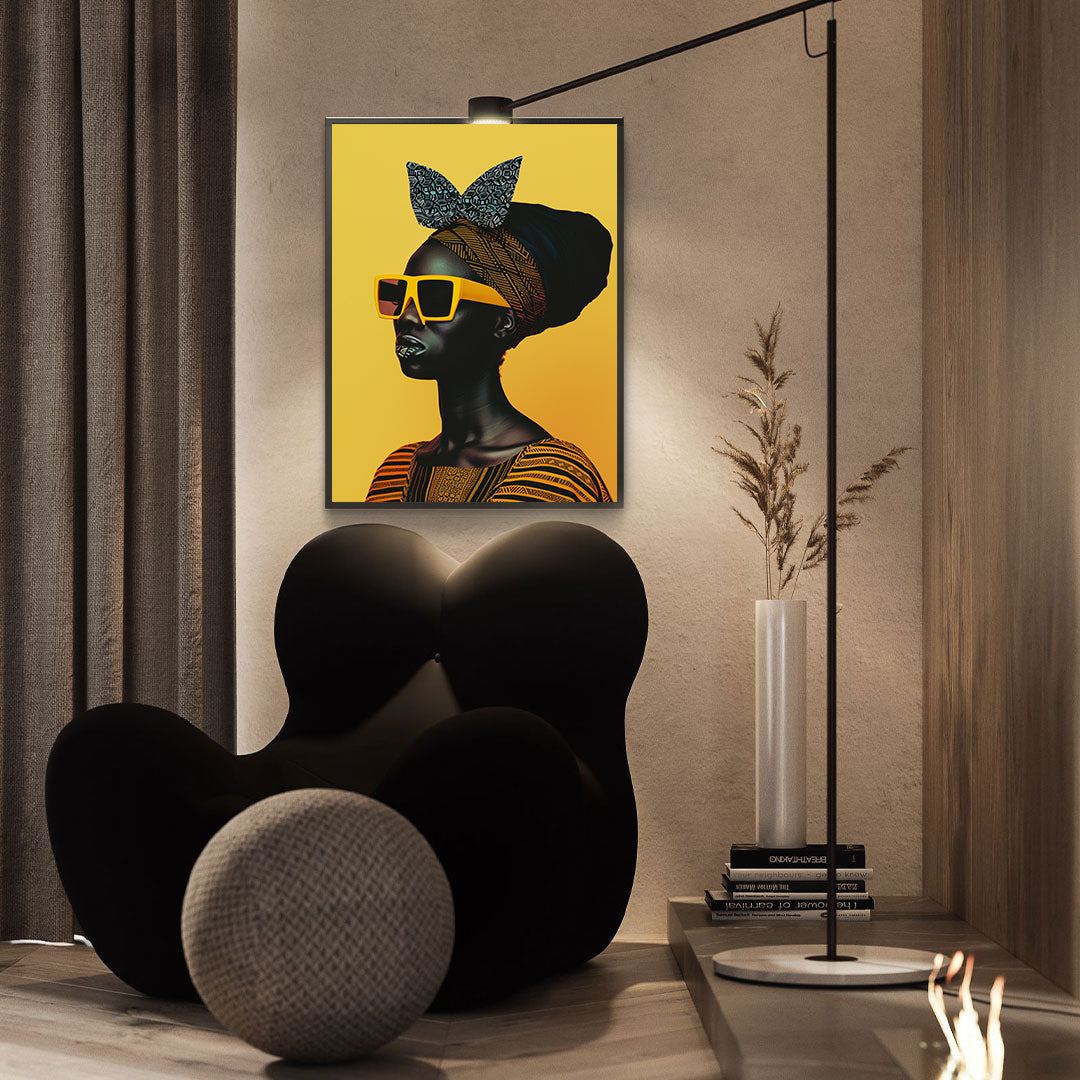 Tablou Canvas - Portret Femeie Africană
