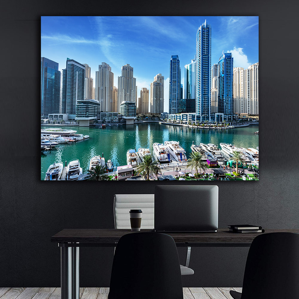 Tablou Canvas - Dubai Marina Peisaj